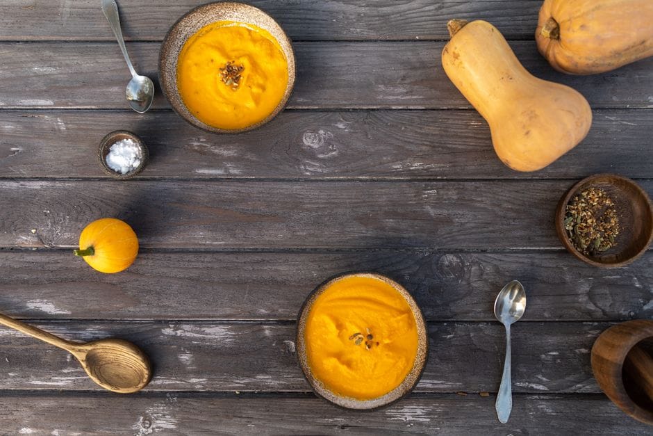 La soupe de l'hiver : du potimarron, pas de la courge insipide